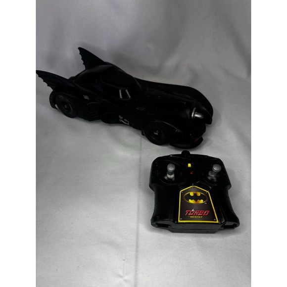 Jada Toys Other - Jada Batmobile 1989 Style 2.4GHz RC Remote Control Turbo W/Remote TESTED Works